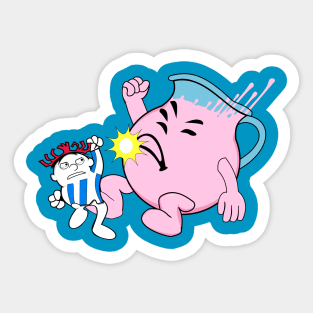 Fruit Drink Fighter - Pink Lemonade Sticker